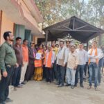 जनपद सदस्य क्षेत्र क्रमांक 12 के लिए देवी बाई राजवाड़े का नामांकन रैली में दिखा जोश और उत्साह